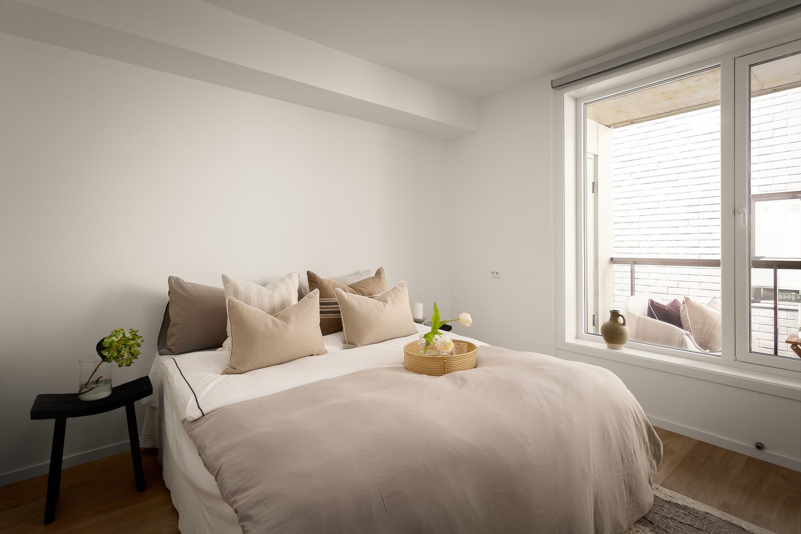 Fint og rolig soverom Galleribilde