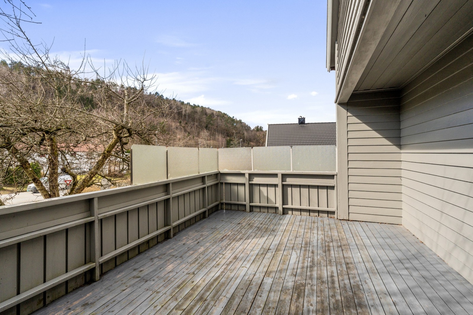 Veranda ut fra stuen Galleribilde