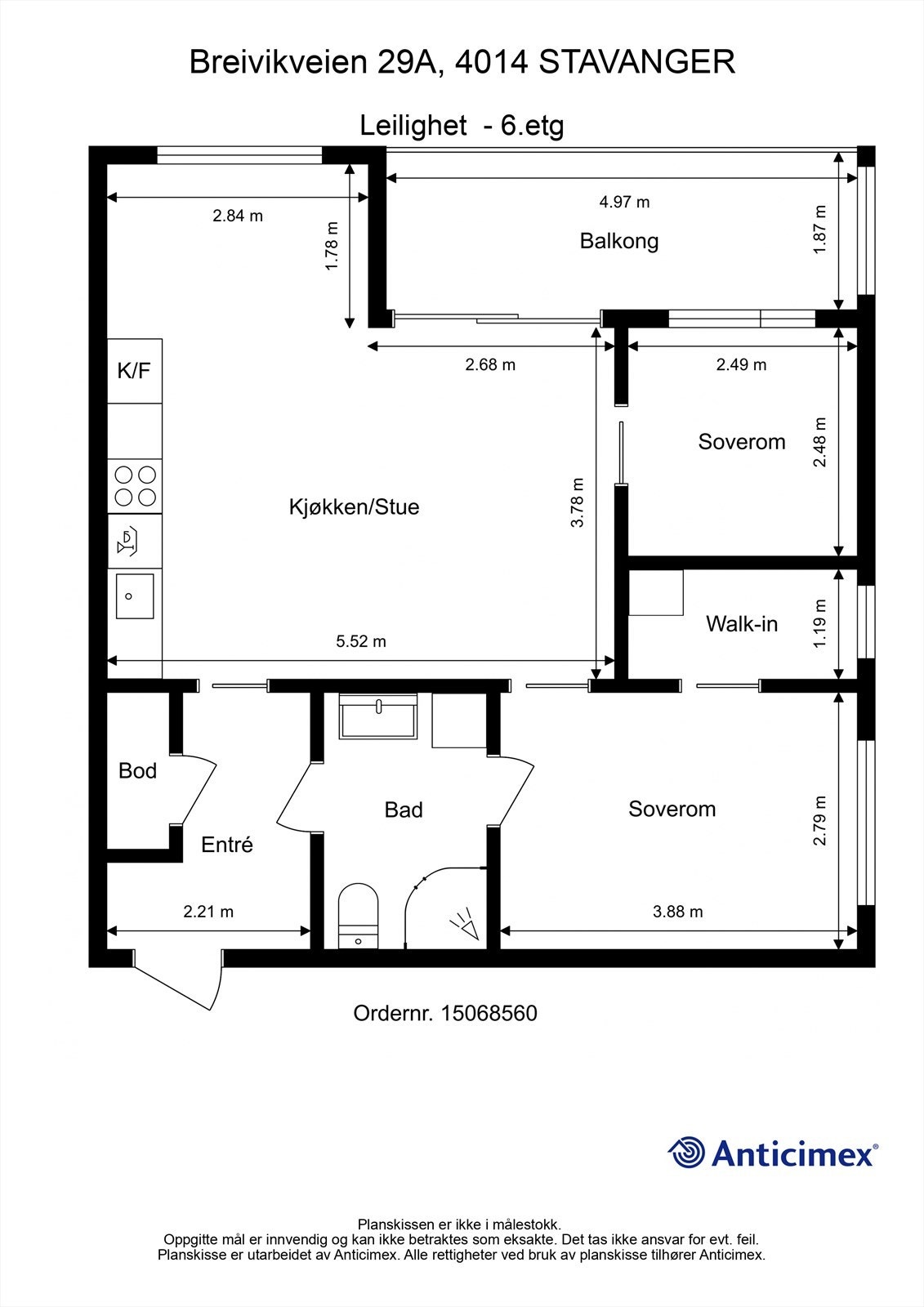 Plantegning. Galleribilde