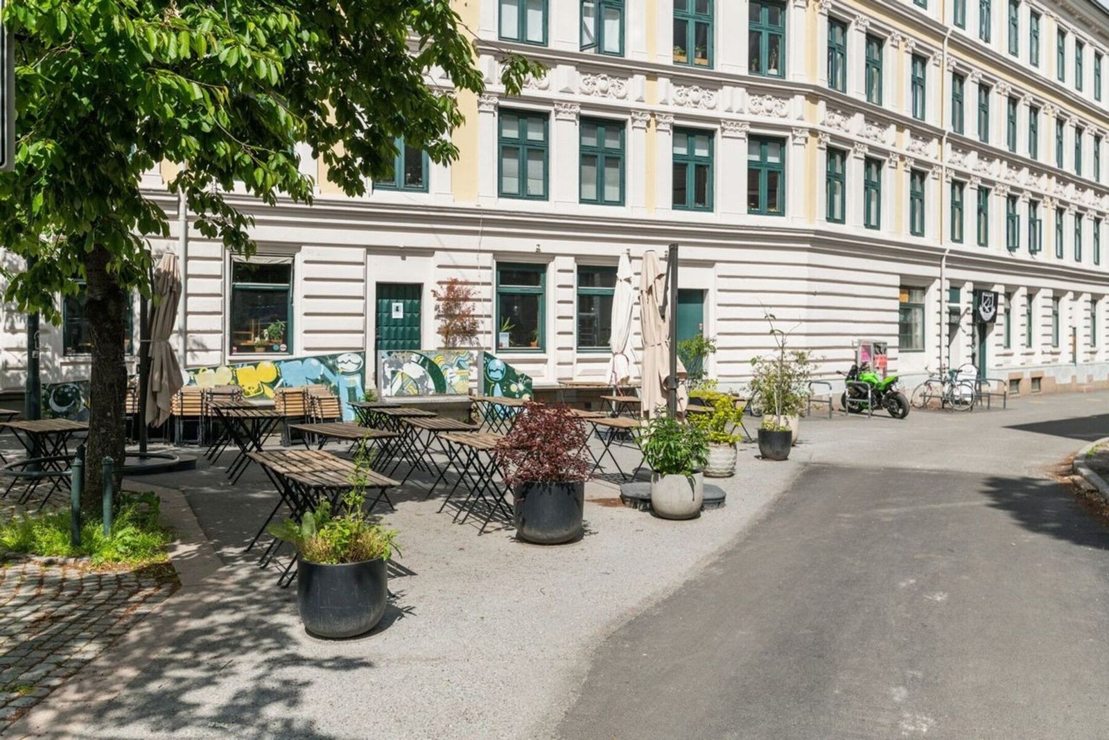 Maaltid er en av områdets flere hyggelige nabolagsrestauranter. Galleribilde