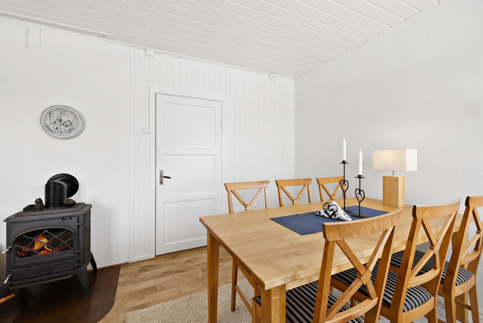 Koselig sone for spisegruppe Galleribilde