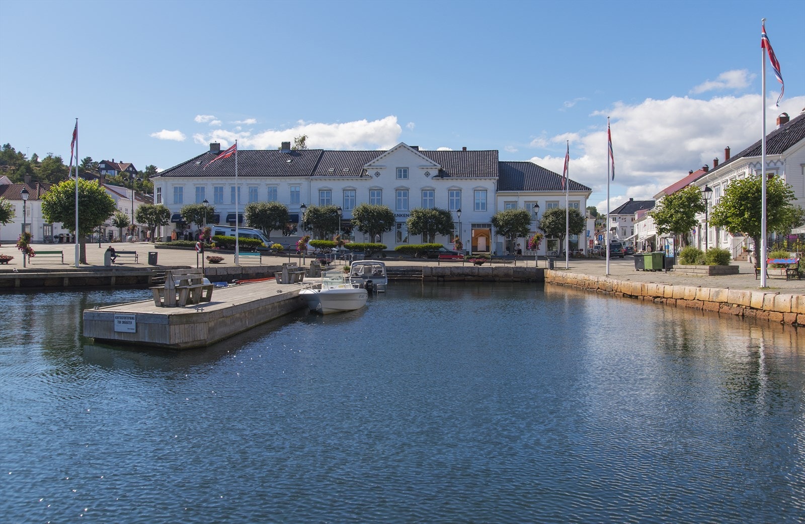 Risørs indre havn Galleribilde