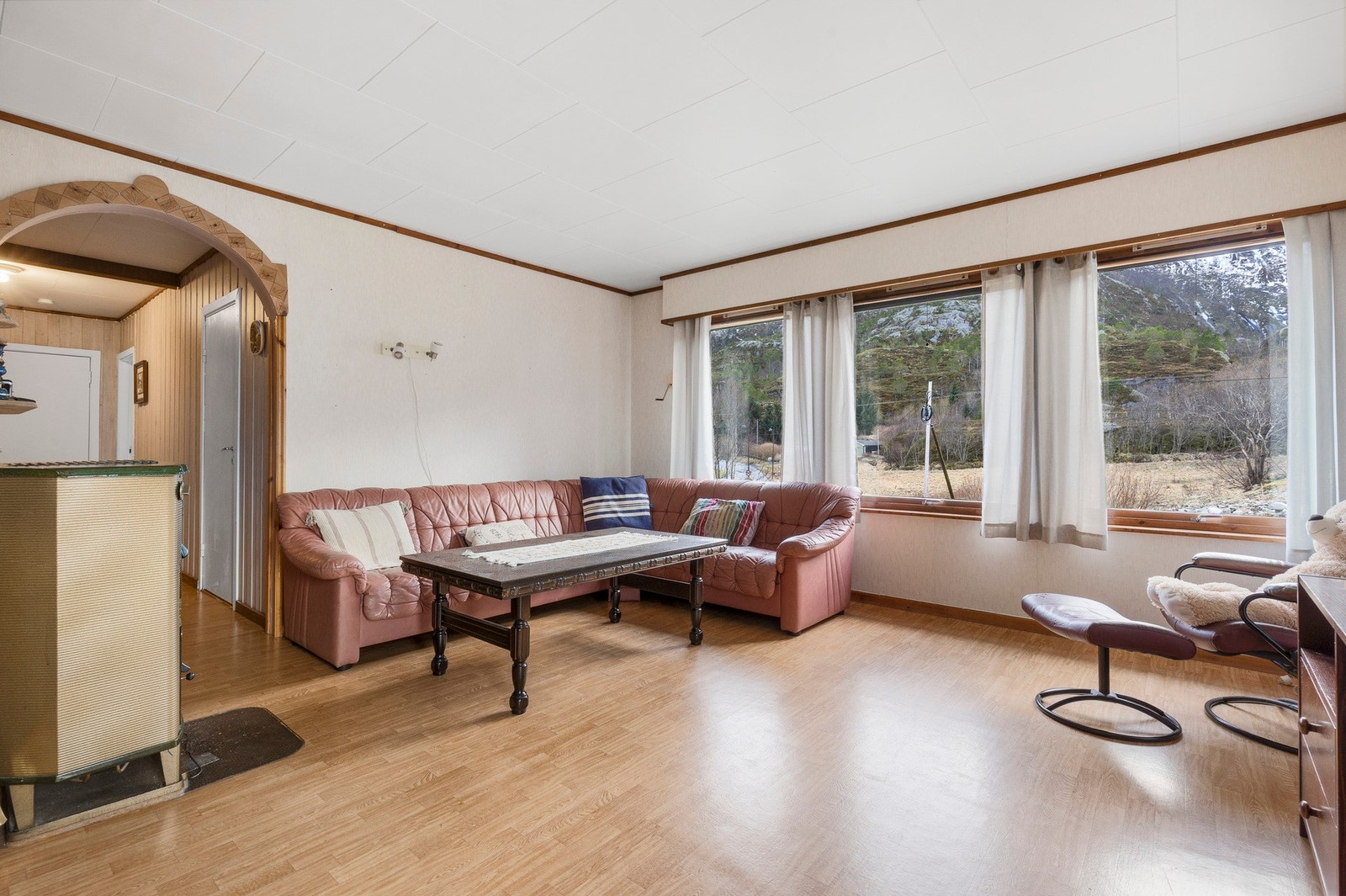 Romslig stue Galleribilde