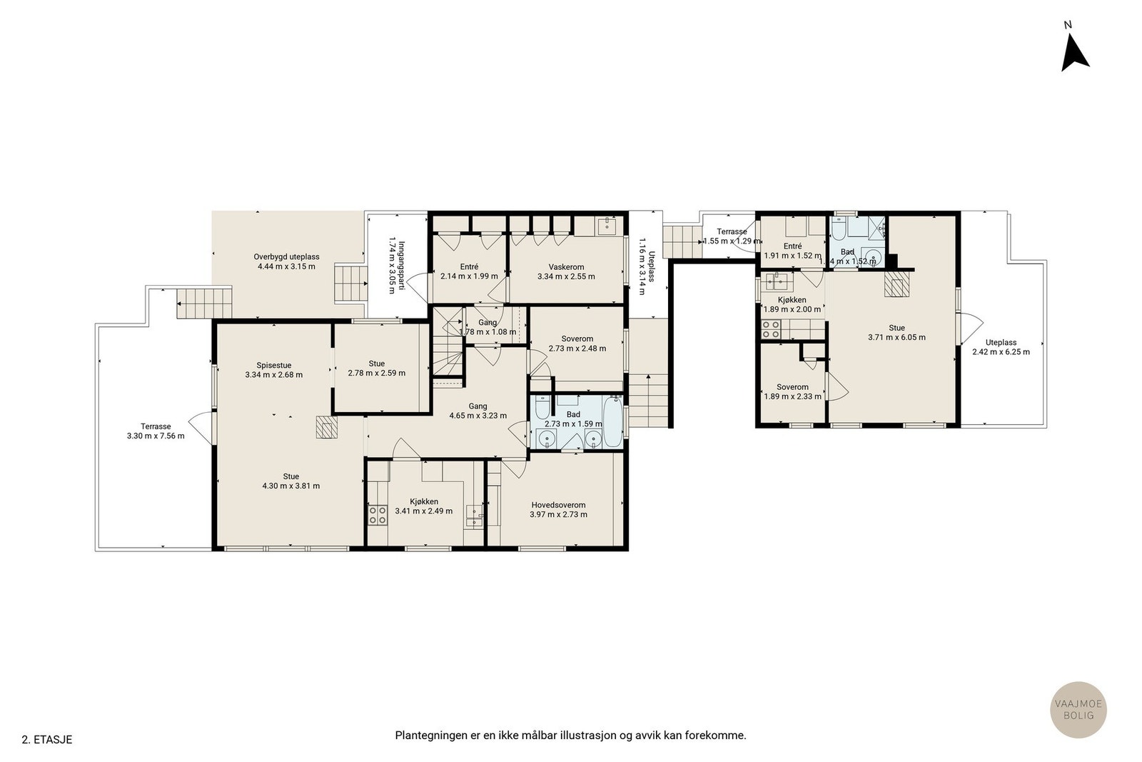 Plantegning 2 Galleribilde