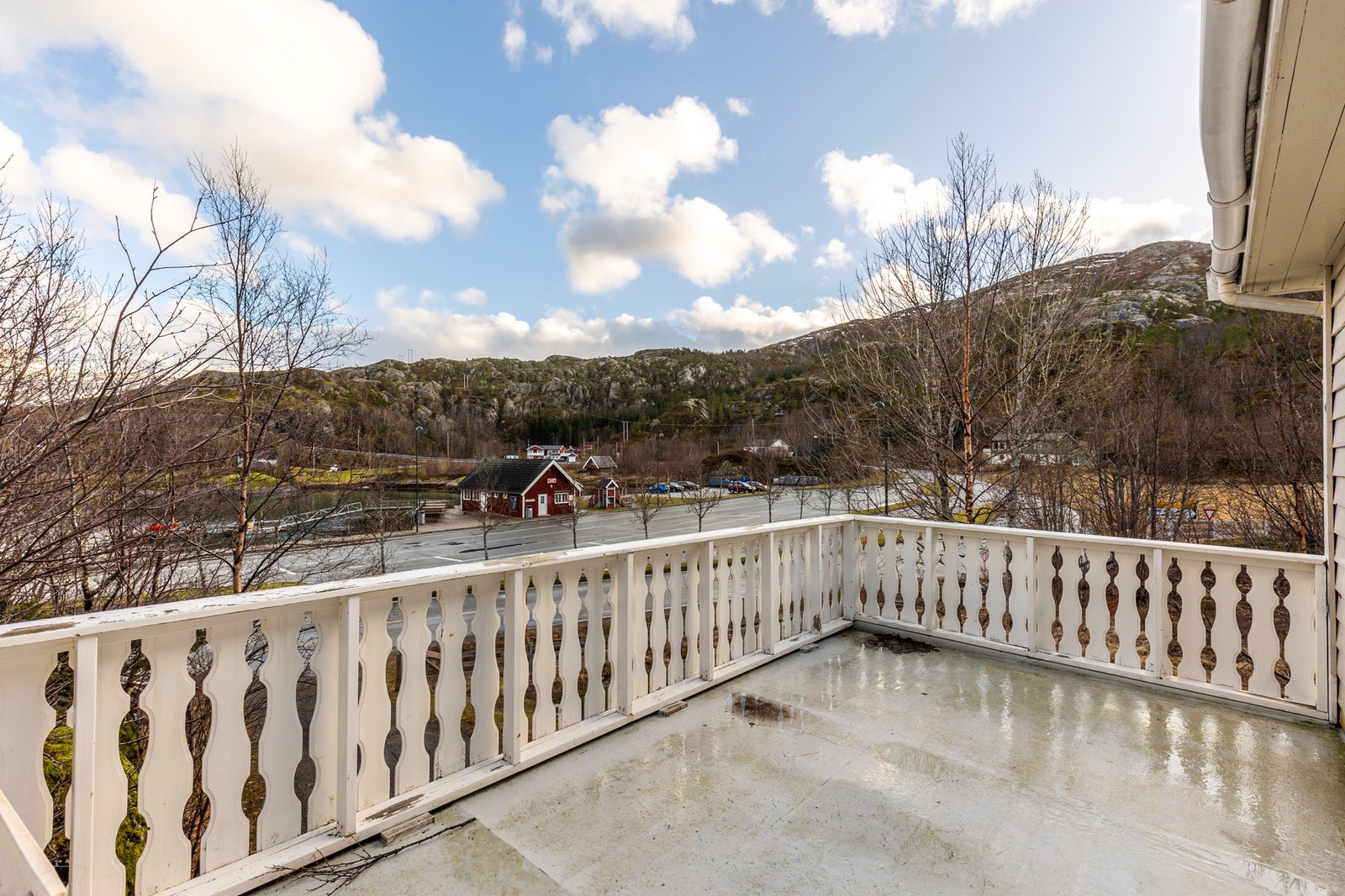 Terrasse med utsikt Galleribilde