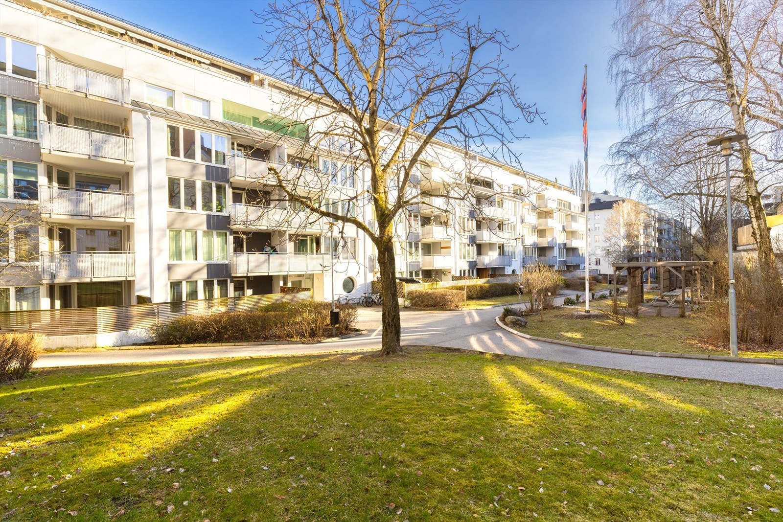 Fine fellesområder og god vedlikeholdshistorikk i gården. Galleribilde