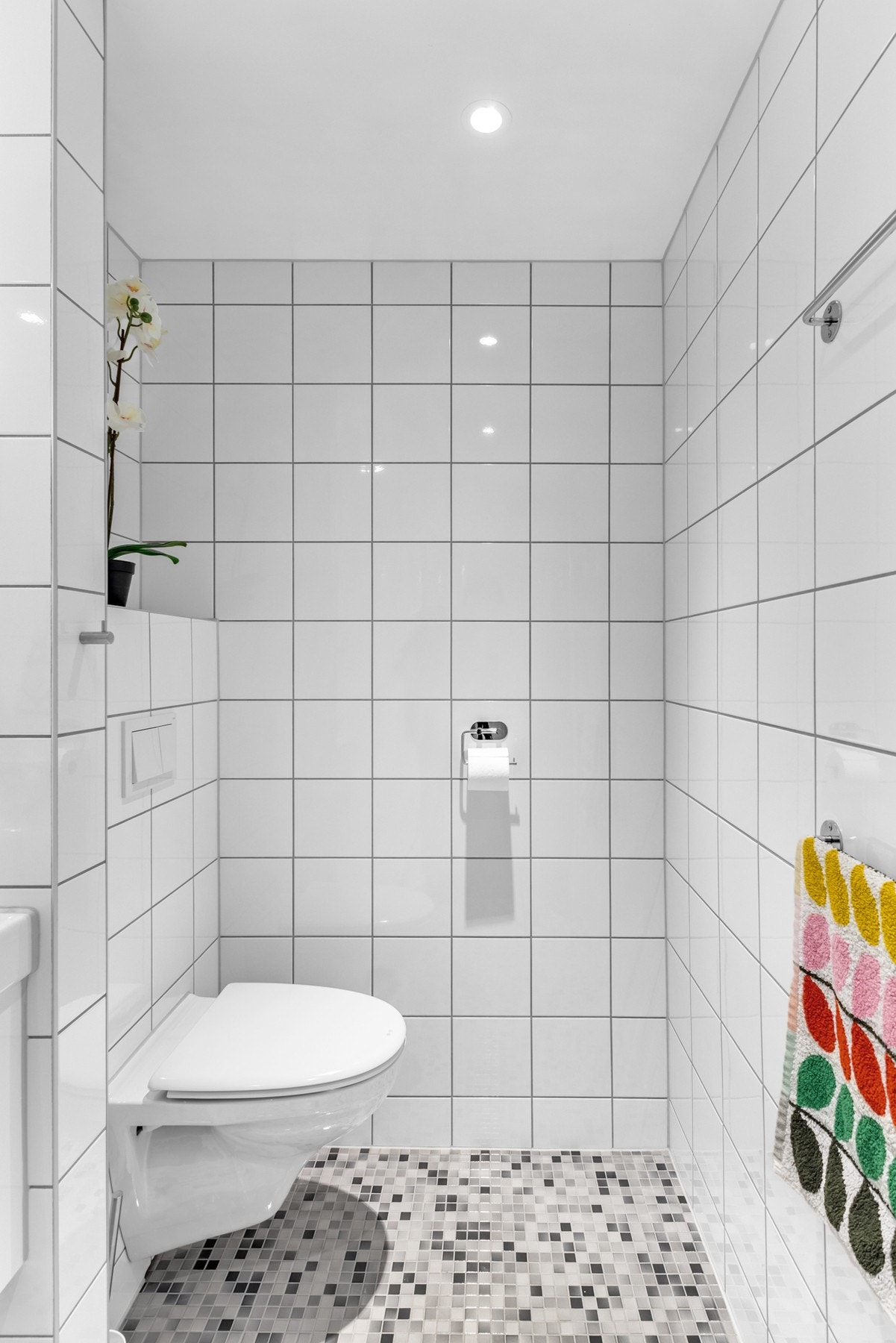 Deler av det som var tidligere bod har blitt benyttet for å utvide badet. Galleribilde