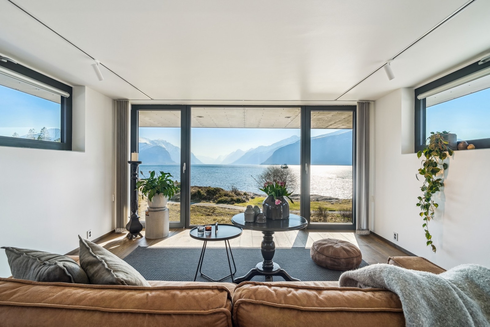 Også i loftstuen får man magisk utsikt over all idyllen. Galleribilde