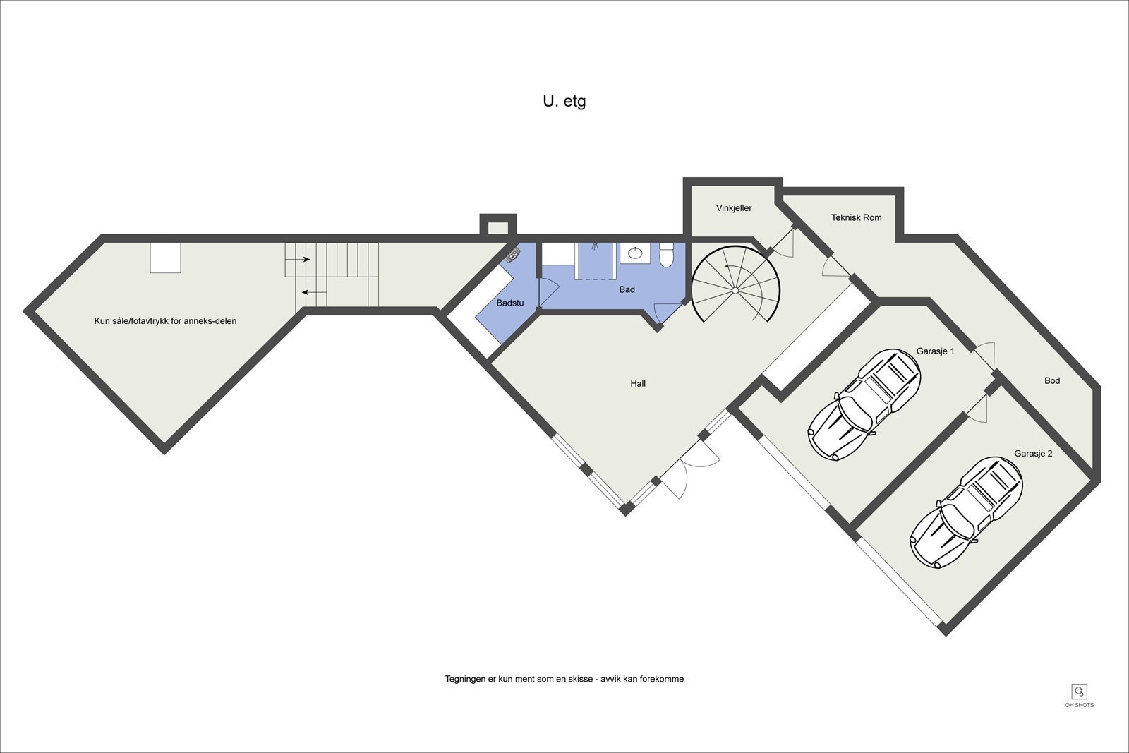 Underetasje Galleribilde