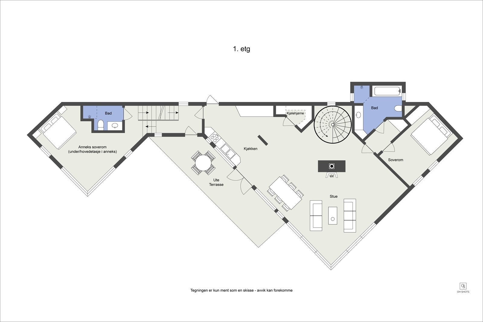 1. etasje Galleribilde