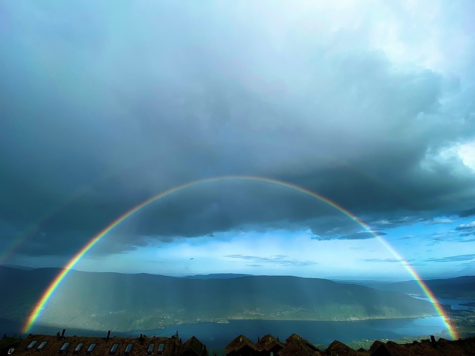 Private stemningsbilder tatt fra terrassen. Galleribilde