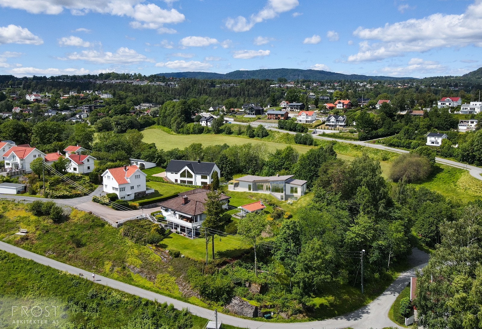 Fugleperspektiv Sør Galleribilde