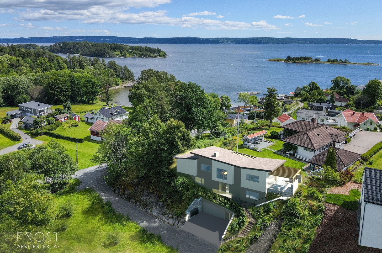 Tomt i Vettrebukta 12 til salgs ved Fredrik von Krogh - EIE eiendomsmegling Galleribilde