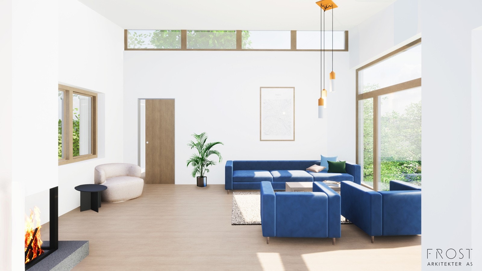 Stue - Illustrasjonsbilde Galleribilde