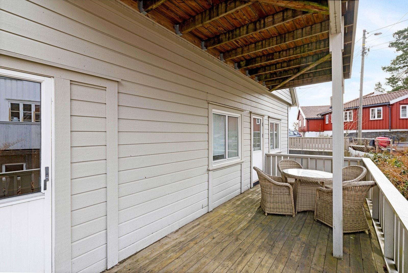 Terrassen er overbygd Galleribilde