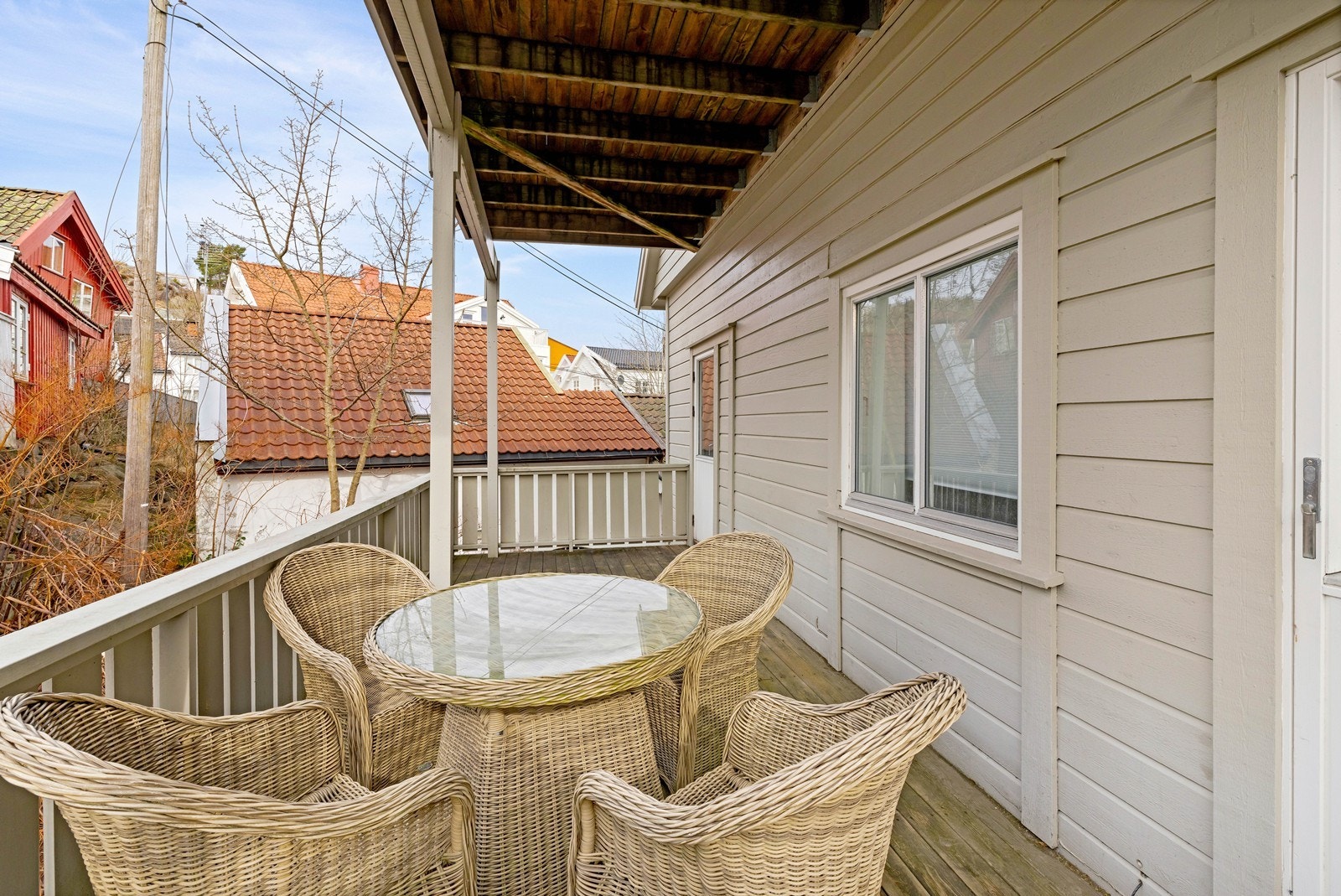 Terrasse og utsikt Galleribilde