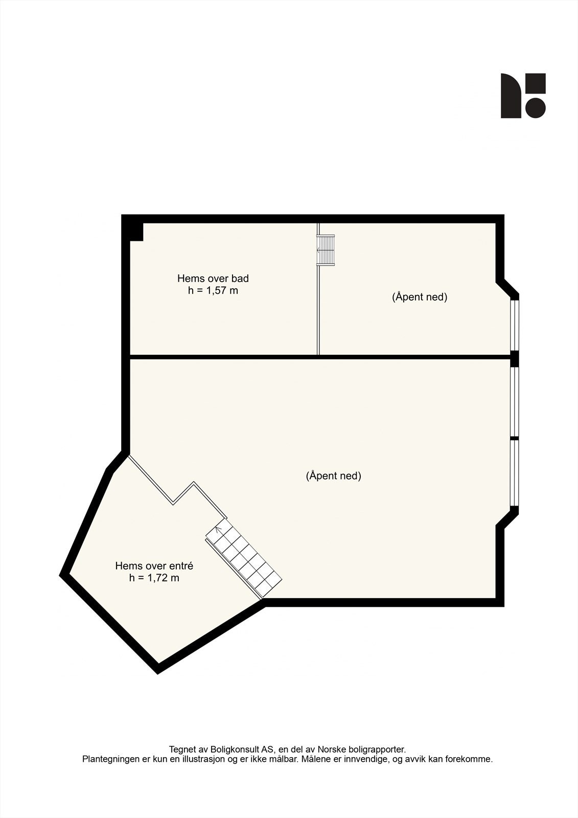 Plantegning - Hems Galleribilde