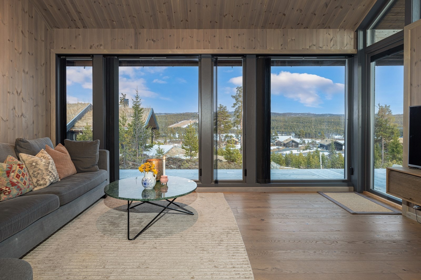 Perfekt kombinasjon med ute og inneområdet Galleribilde