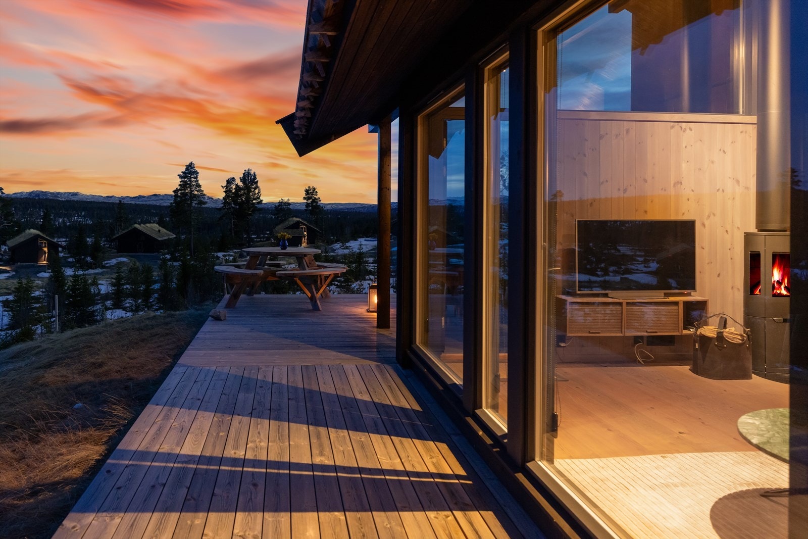 Legg merke til dybden. Nydelig utsikt Galleribilde