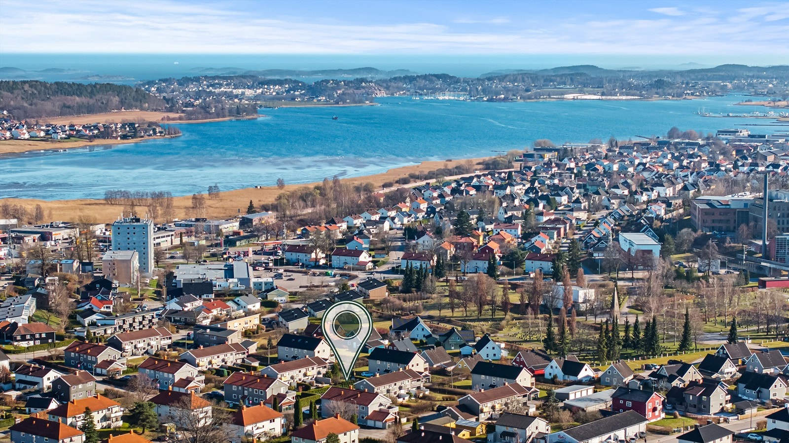 Leiligheten ligger kort vei unna Meny på Heimdal for ukeshandlingen Galleribilde