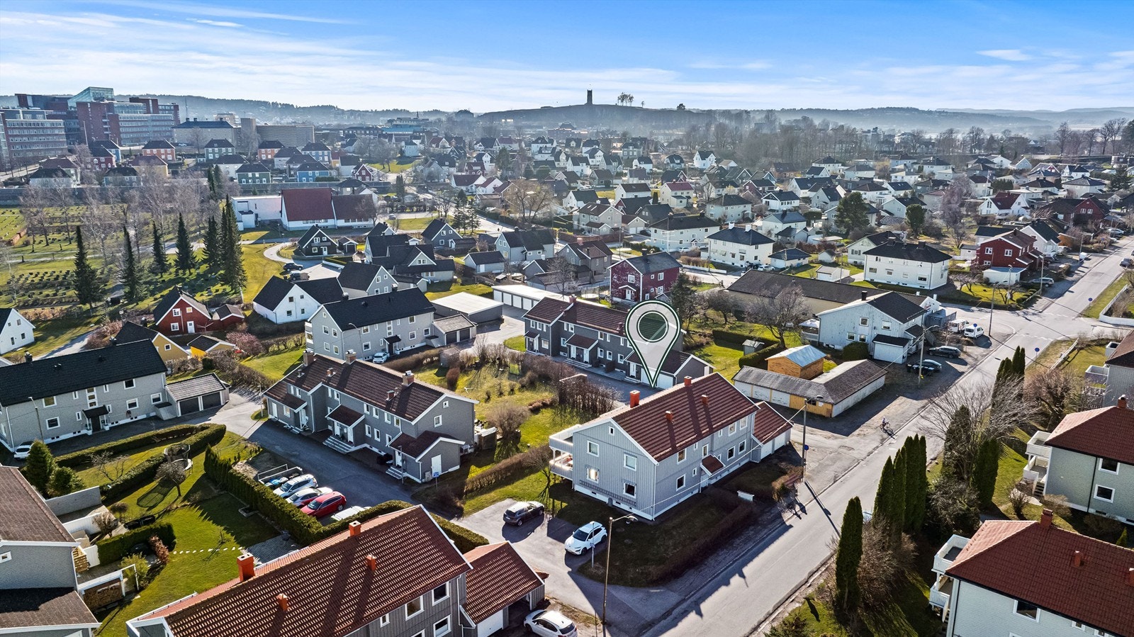 Leiligheten er beliggende i et populært og veletablert boligområde Galleribilde