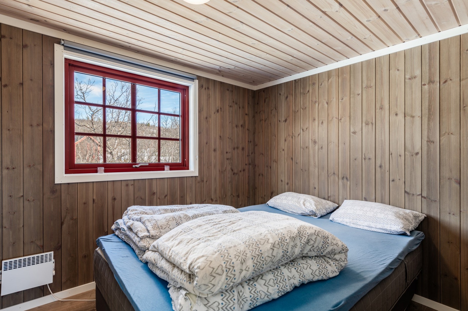 Hovedsoverommet i den nye delen Galleribilde