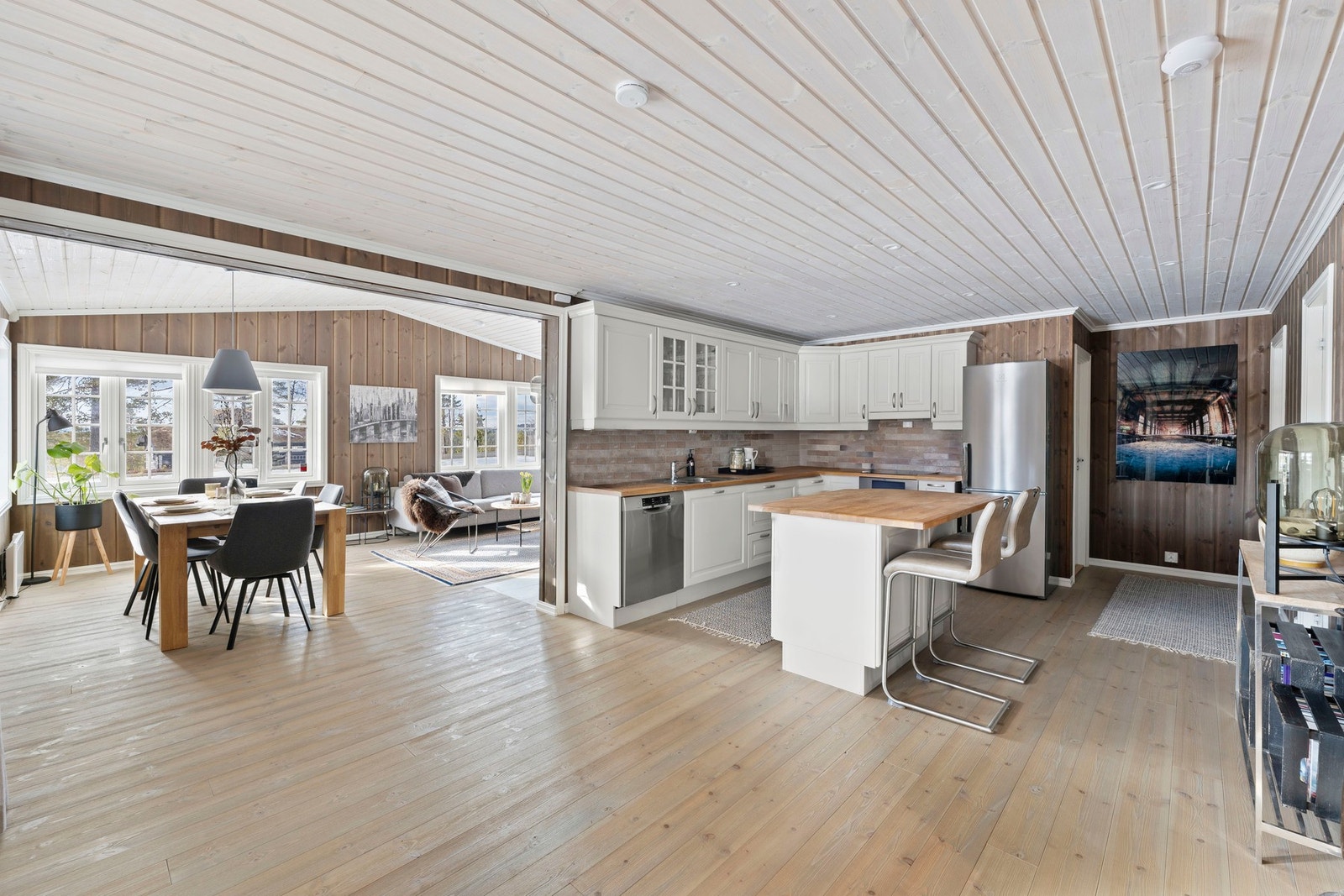 Klassisk hyttefølelse med moderne komfort. Galleribilde