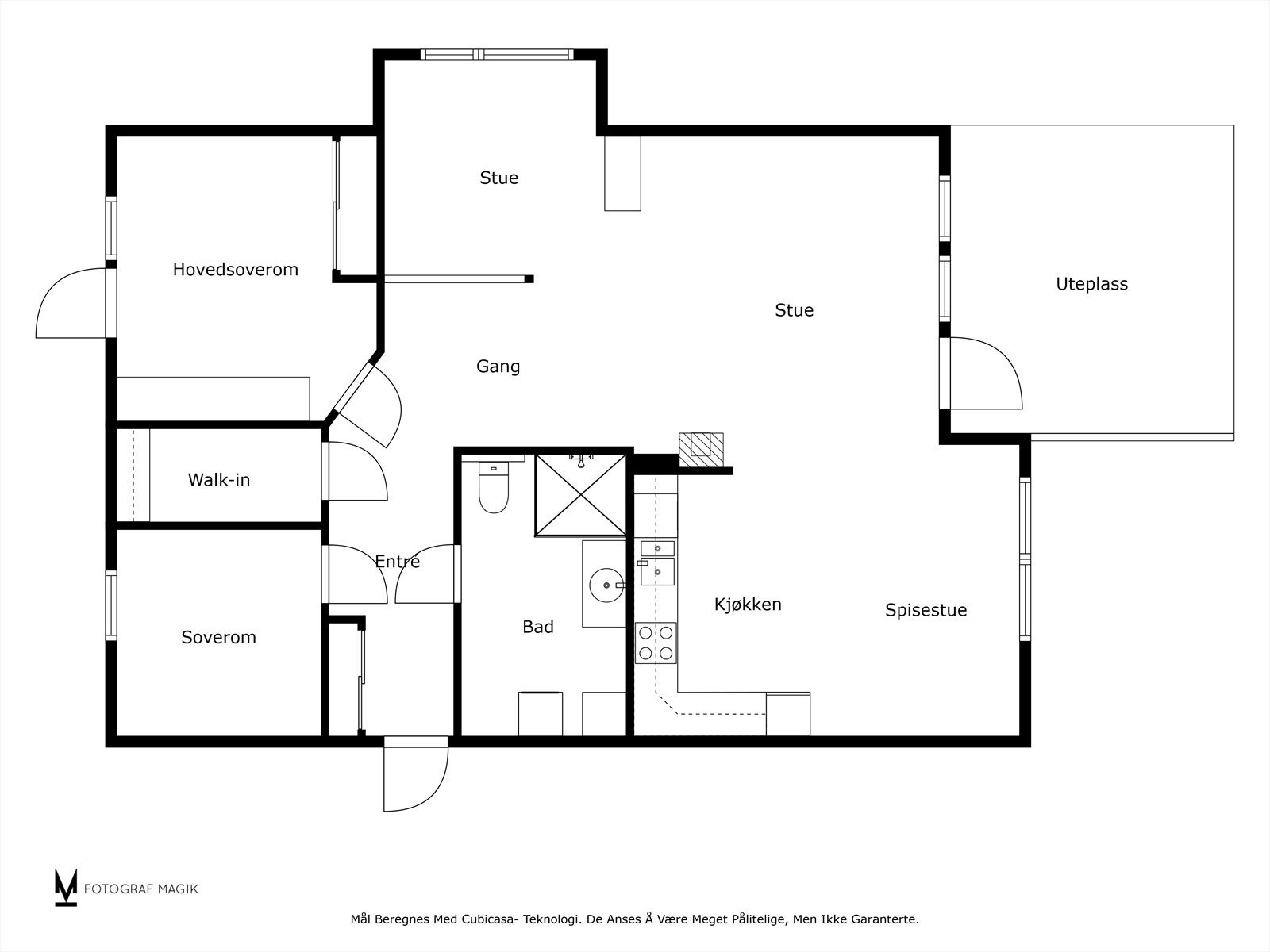 Plantegning. Galleribilde