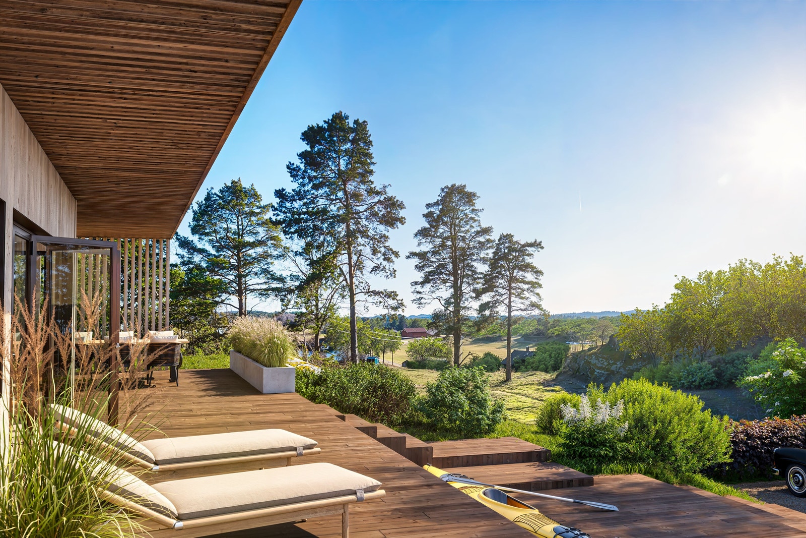 utsikt mot jordene Galleribilde