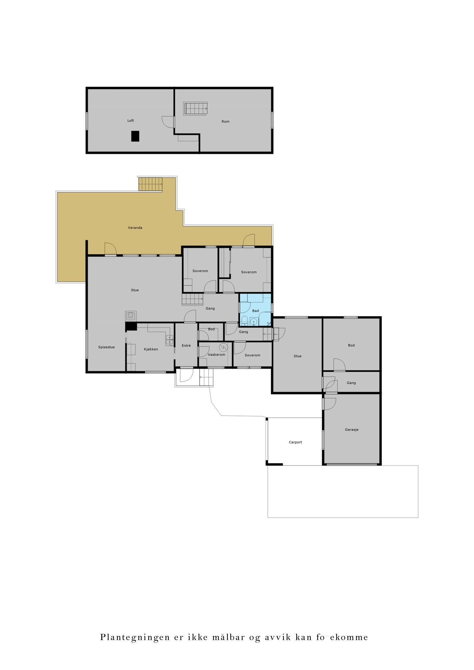 Veiledende plantegninger. Galleribilde