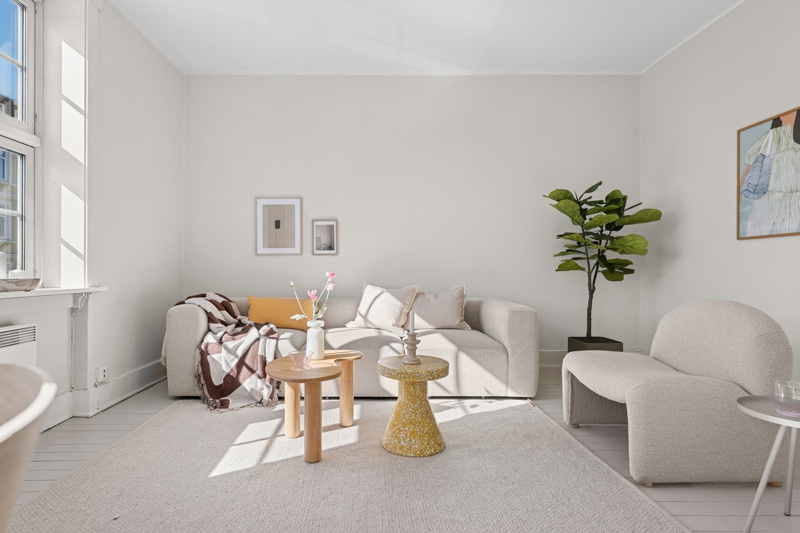 En lys og luftig 2-roms på Rosenhoff Galleribilde
