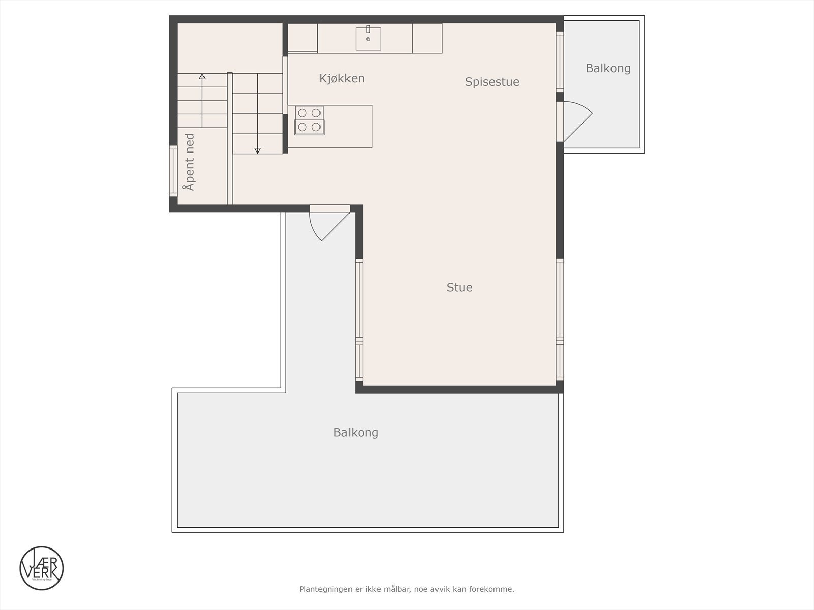 Plantegning 2. etasje. Galleribilde