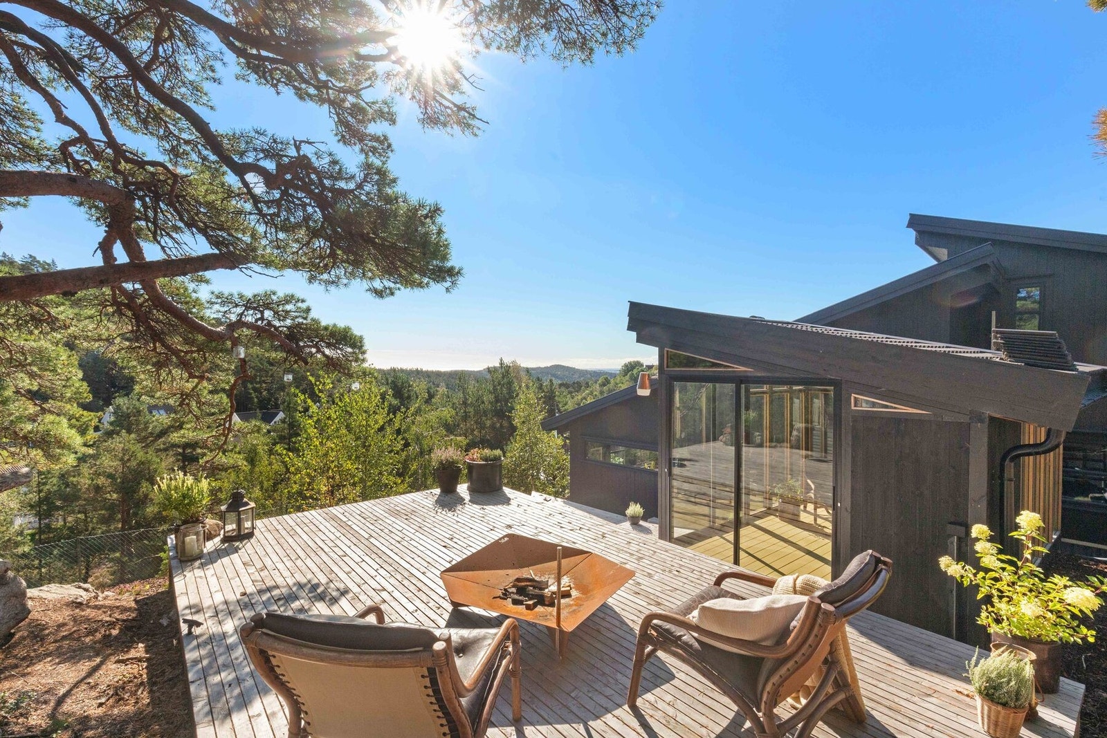 Helt usjenert og flott utsikt. Galleribilde