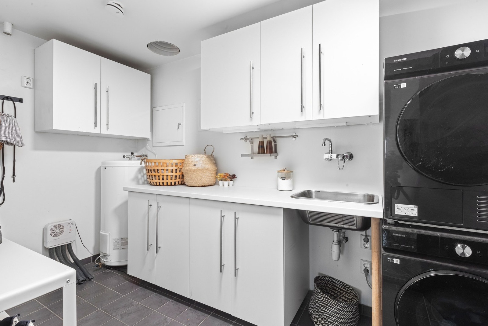 Det er eget vaskerom i denne etasjen. Galleribilde