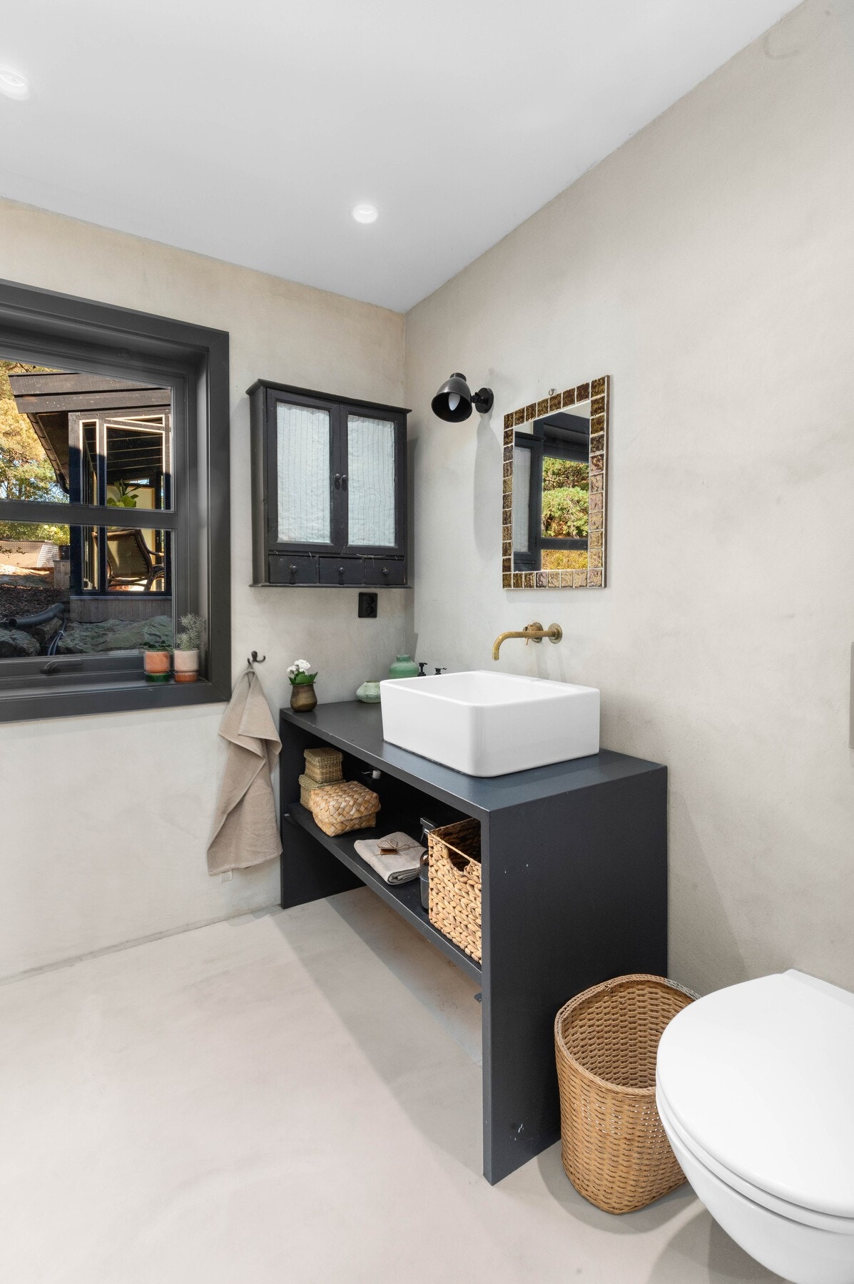 Gulv- og veggflater i mikrobetong. Galleribilde