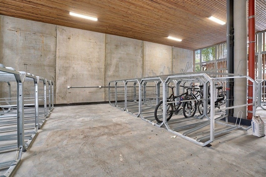 Sykkelparkering Galleribilde