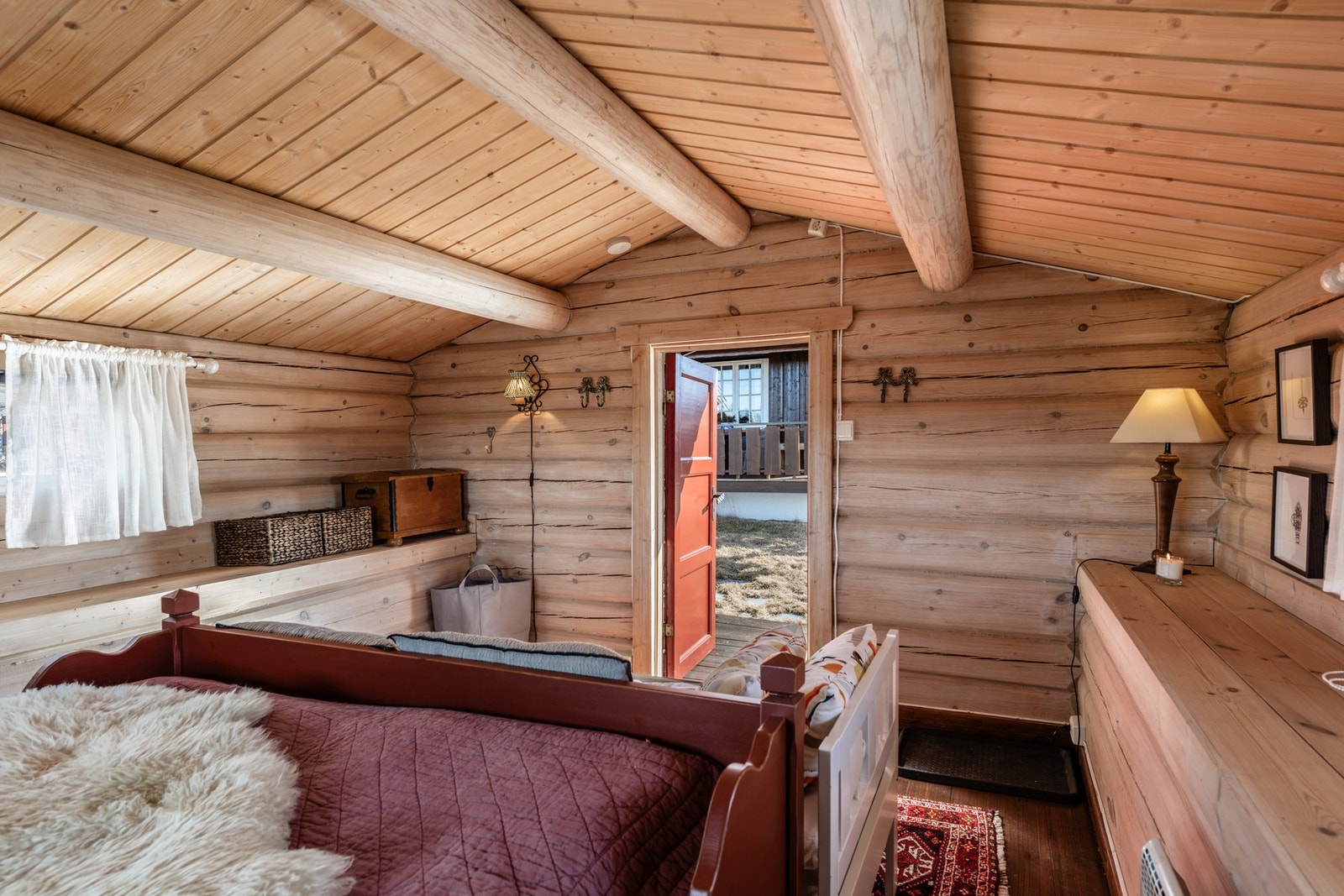 Stabburet har innlagt strøm. Galleribilde