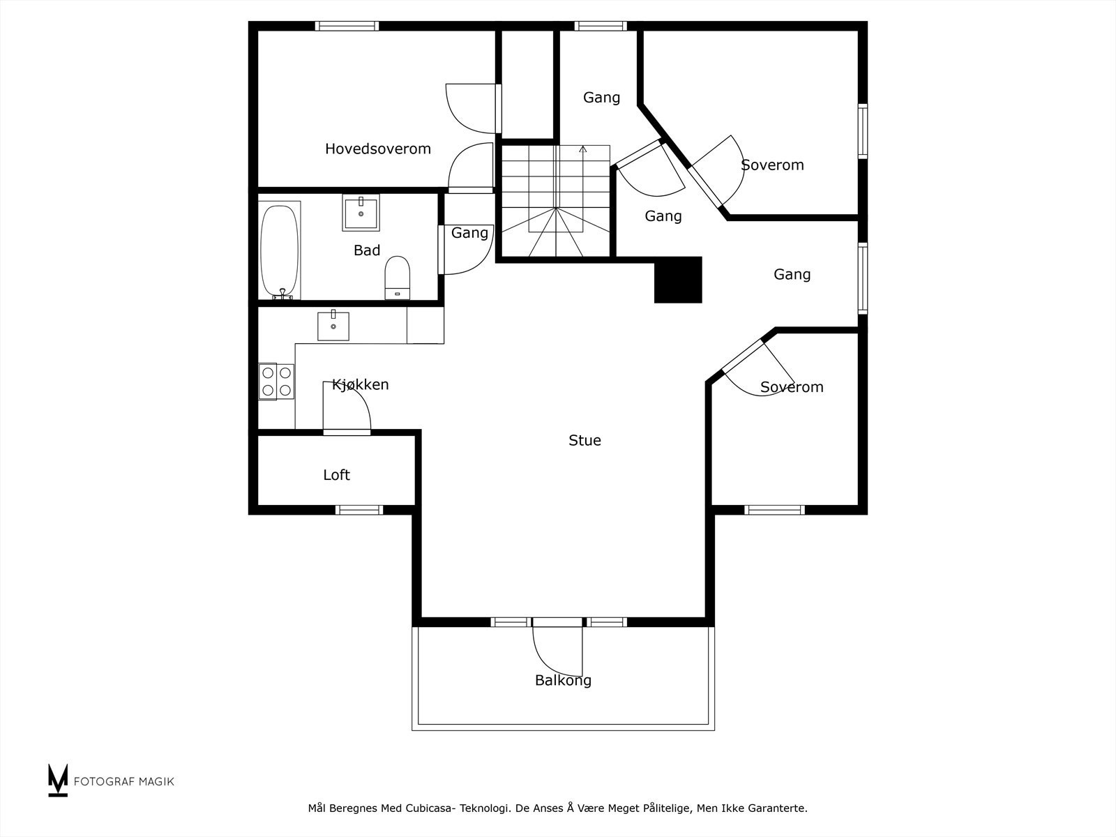 Plantegning. Galleribilde