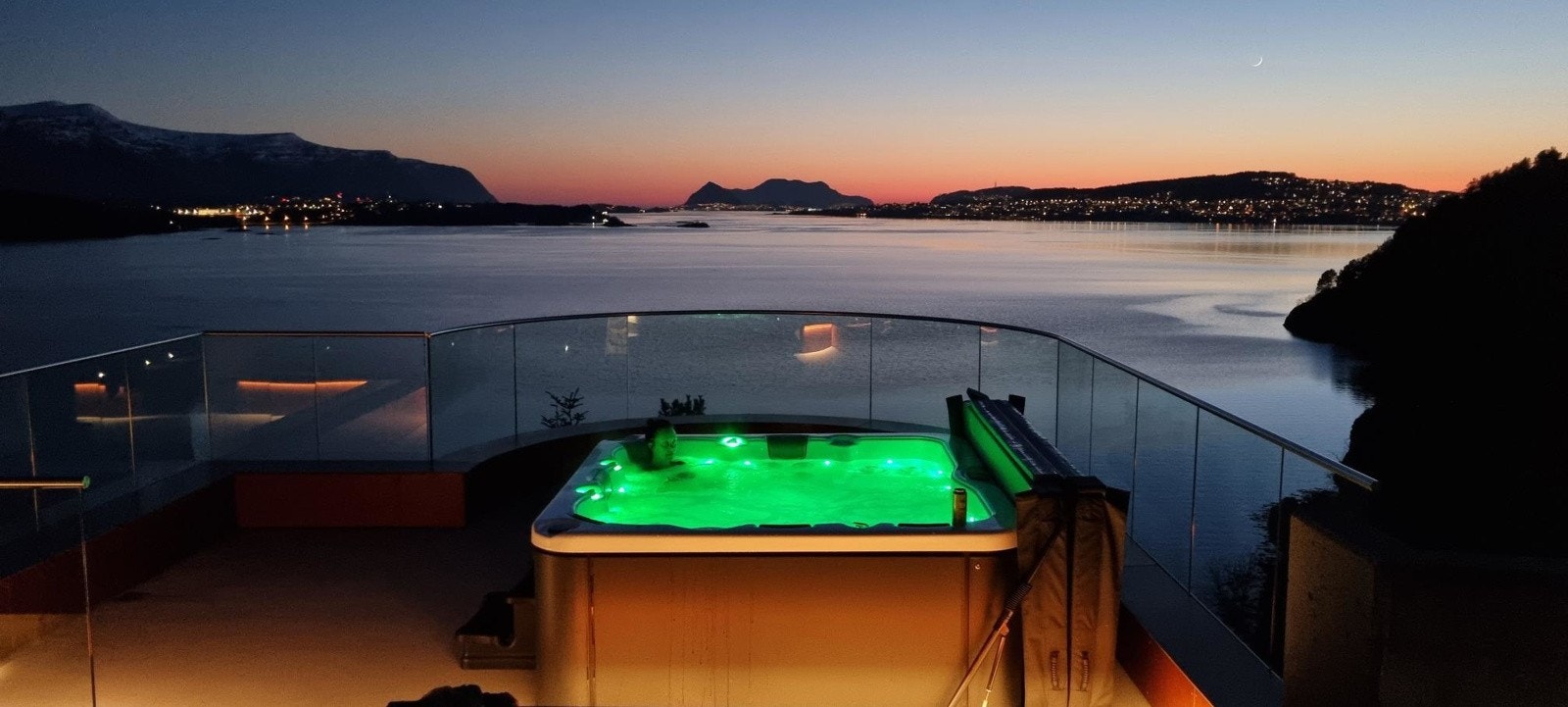 Et fantastisk sted å nyte solnedgangen. Galleribilde