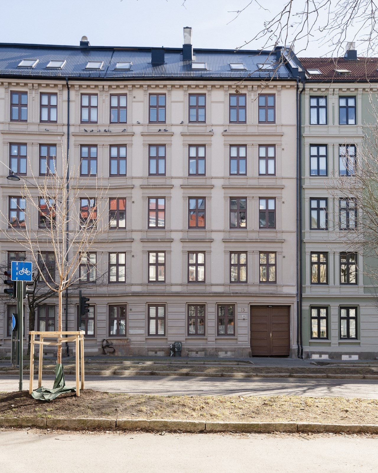 Fasade Kjølberggata 13. Galleribilde