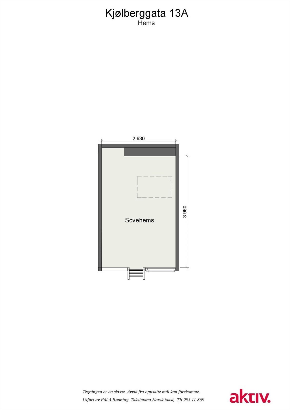 Plantegning hems. Galleribilde