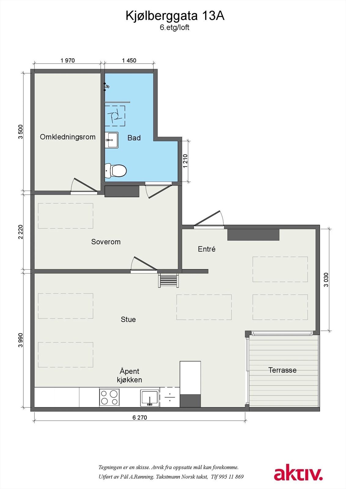 Plantegning hovedplan. Galleribilde