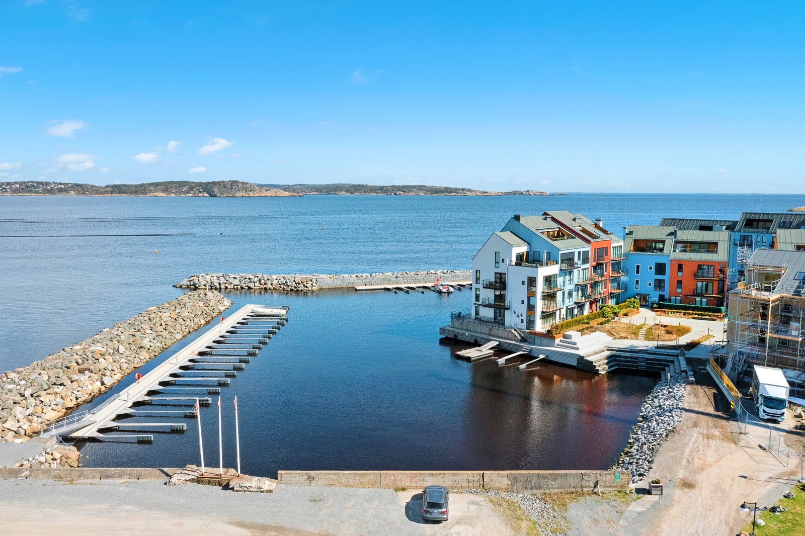 Her får du følelsen av litt ferie hver dag. Galleribilde