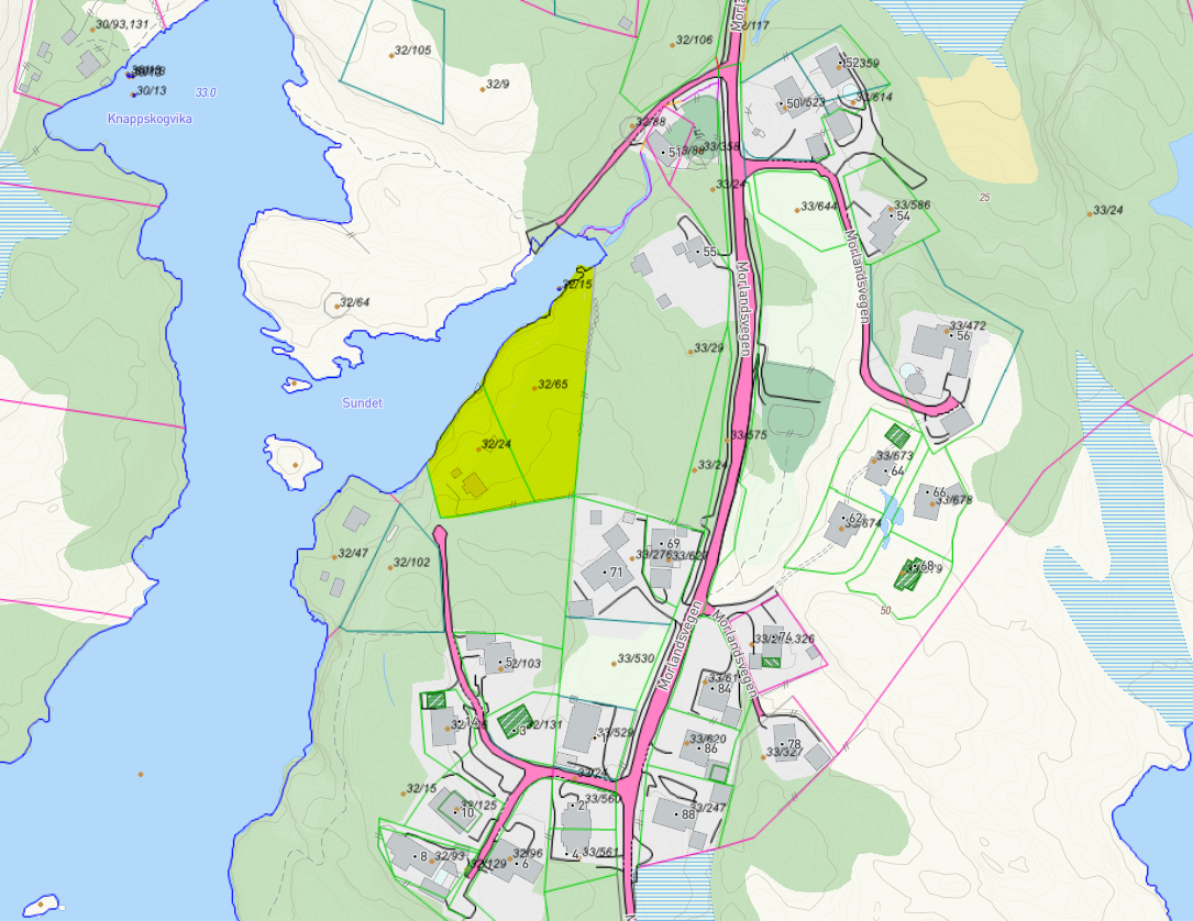 Områdekart. Galleribilde