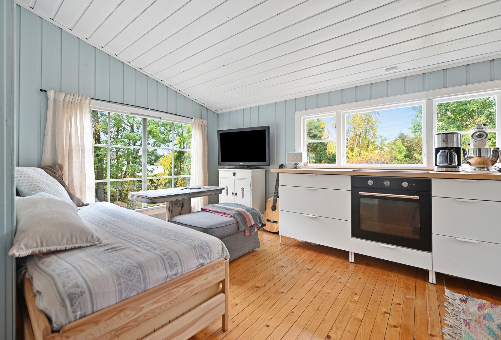 Planløsningen er arealeffektiv. Galleribilde