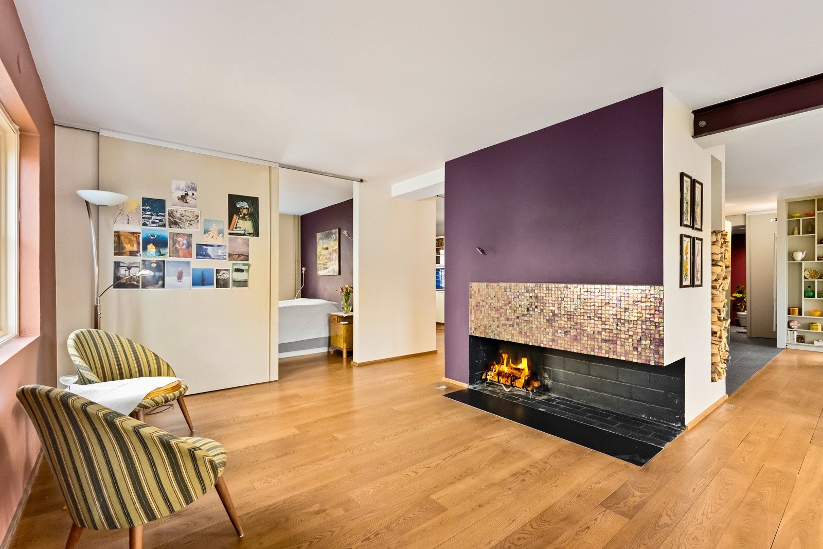 Leiligheten har tidligere vært omtalt i både Bonytt og Rom & Møbler. Galleribilde