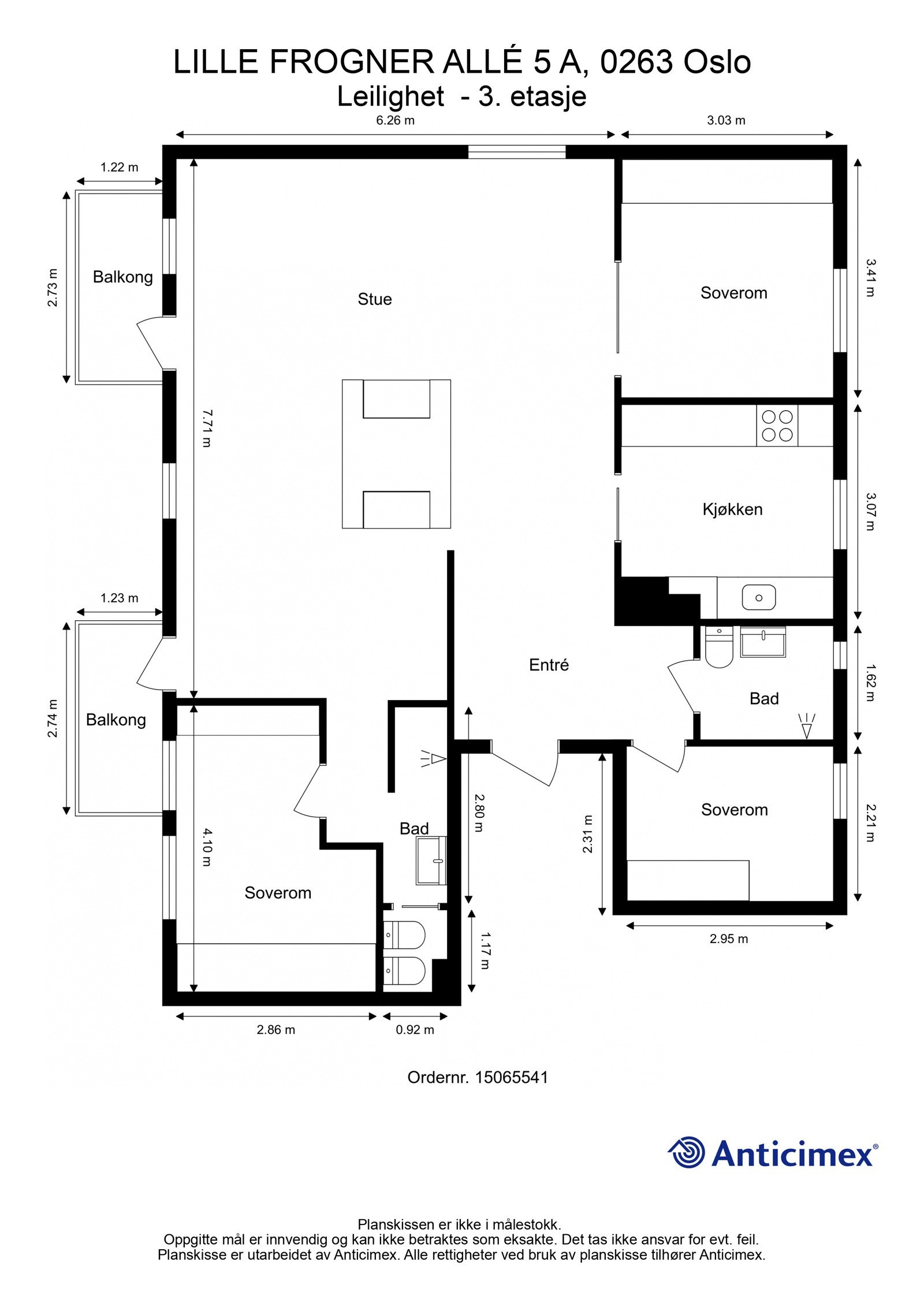 Plantegning. Galleribilde