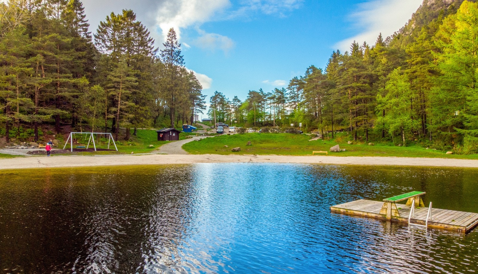 Flere fine bade- og turplasser. Galleribilde