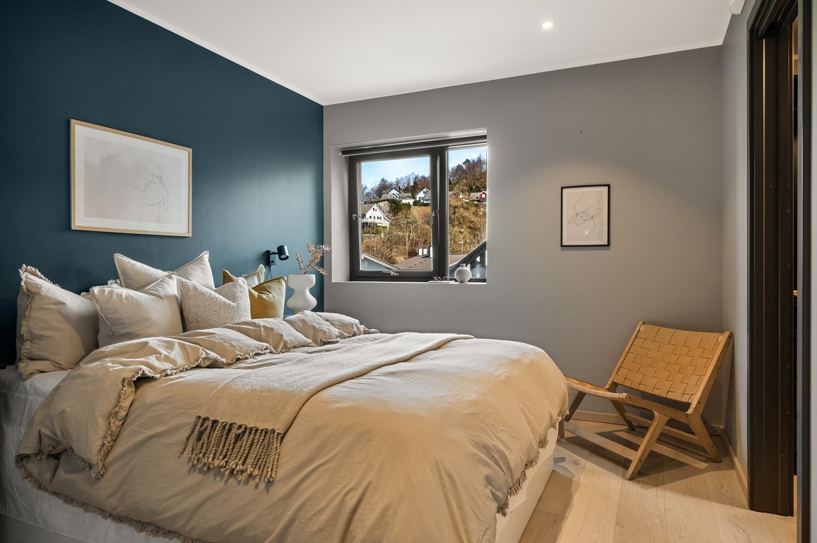 Hovedsoverommet måler ca 11 kvm. Galleribilde