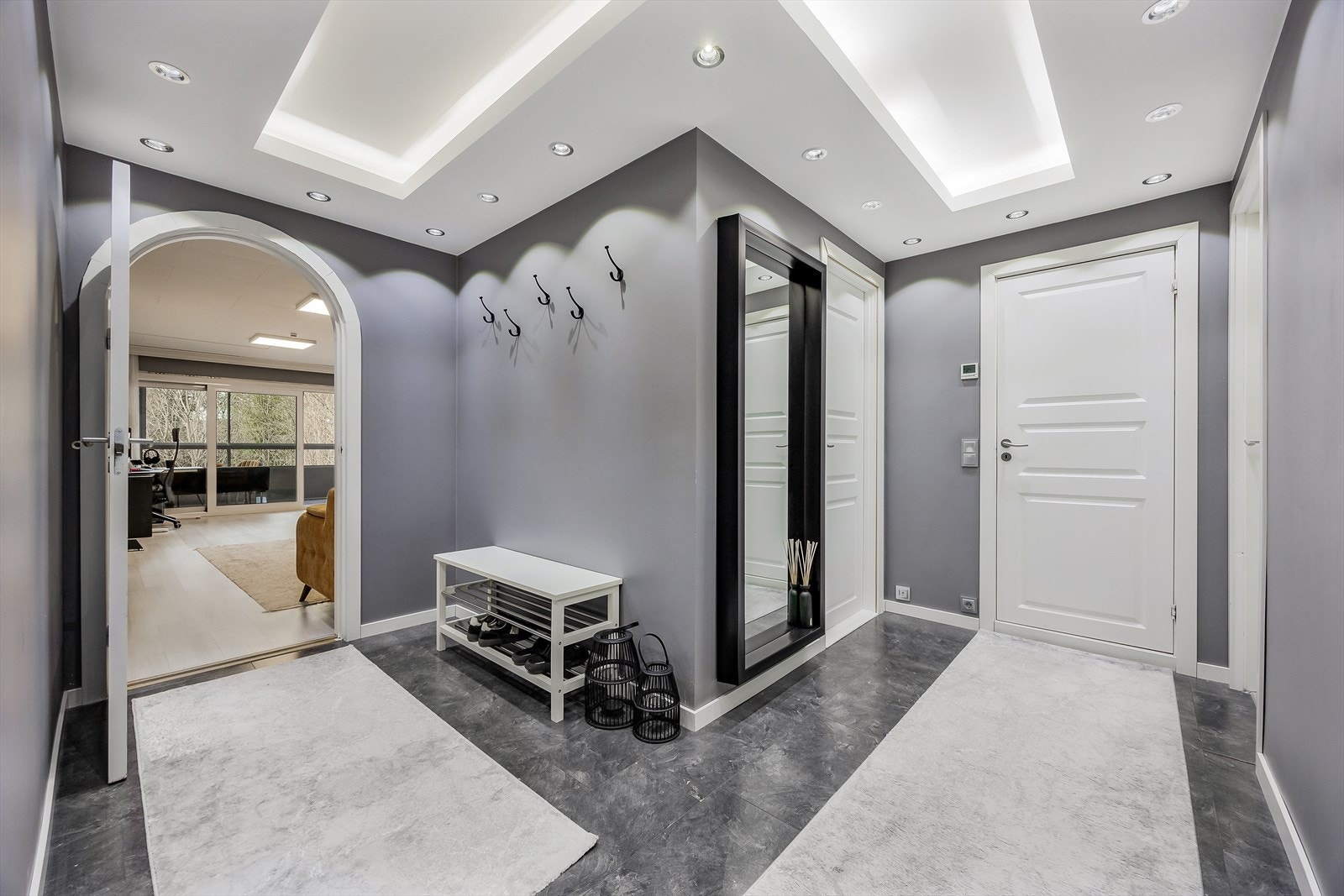 Lys og innbydende entré Galleribilde